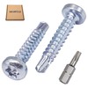 SKIR'CO (Pack of 50) Self Drilling Screws 3.9 x 22