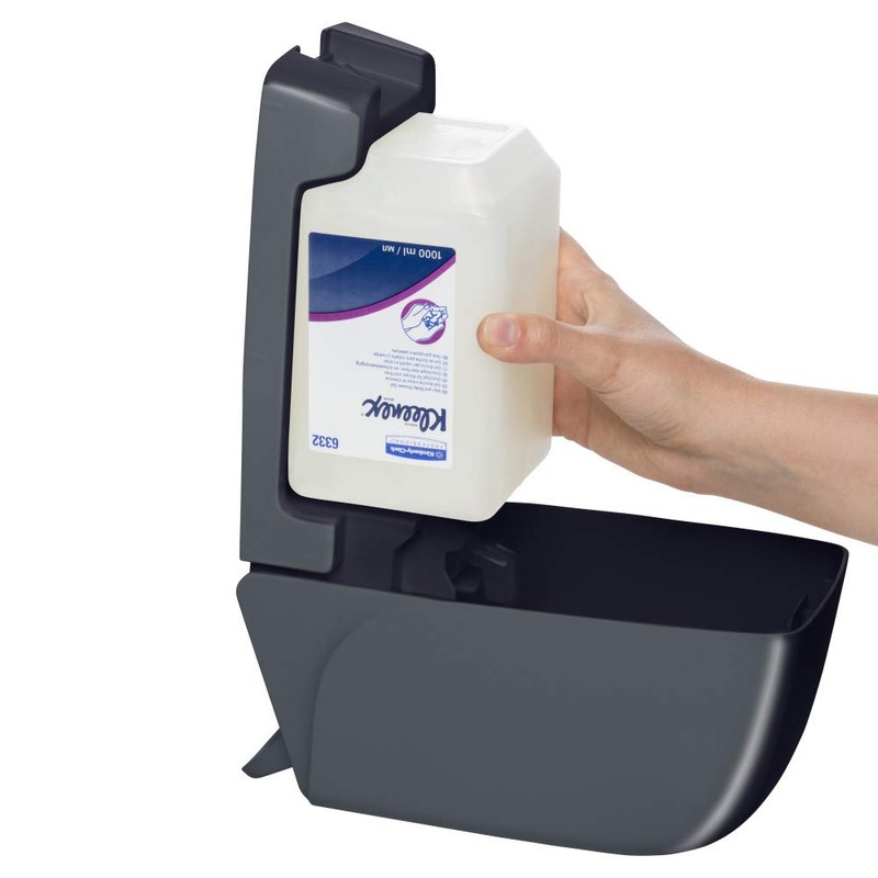 Aquarius Hand Cleanser Dispenser 7173 - 1 x Black Wall