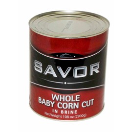 Savor, Corn Cut Baby 108 oz (6 count)