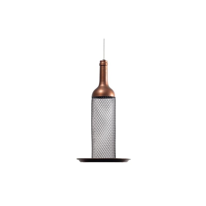 Good Directions BF113 Vineyard Select Wine Bottle Bird Feeder, Copper