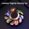 Luminous Fingertip Rotating Toy Stress Reduction and Anxiety Relief Cool
