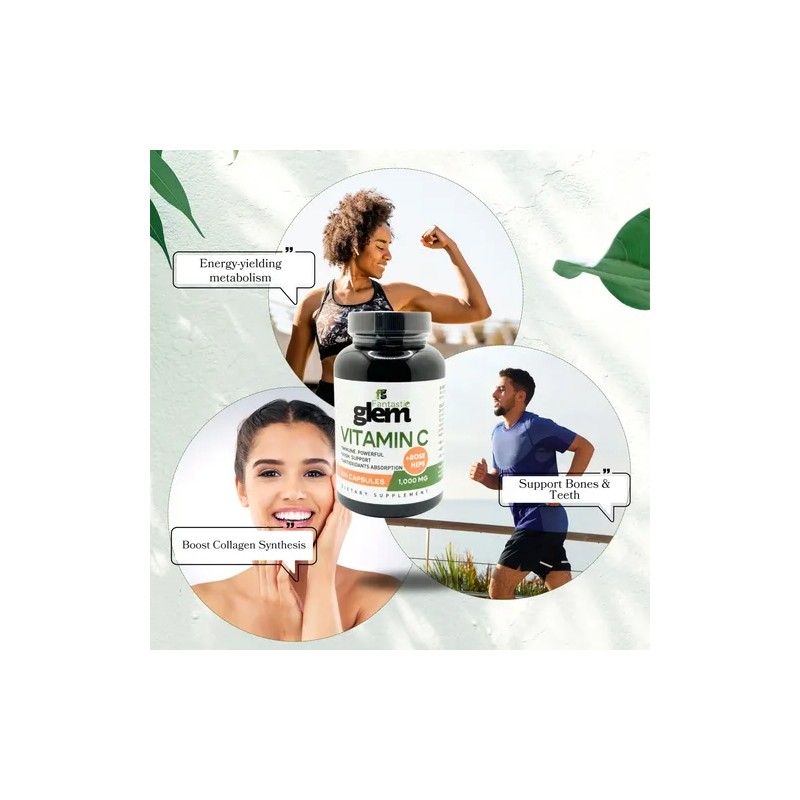 Fantastic Glem Vitamina 1000mg 100 Cápsulas