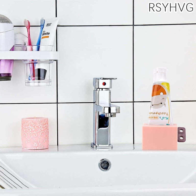 RSYHVG Toothpaste juicer, rolling tube extruder toothpaste holder holder with
