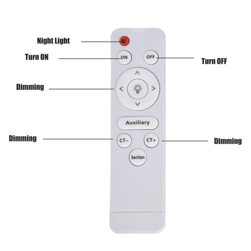 Innovative Ceiling Light LED Remote Control Dimimg Ceiling Lamp for