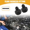Partuto 2 Pcs AN10 to AN6 Universal Flare Reducer Fitting