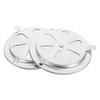 Gadpiparty 2pcs Adjustable Stainless Steel Oven Air Vent Cover Louvered