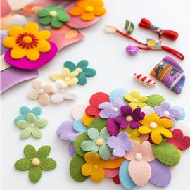 12" x 12" Felt Fabric Sheets for Crafts, Squares Felt Fabric Sheets, 1mm Thick, Felt Paper for Sewing Patchwork Material, Non-Woven Felt Fabric for DIY Sewing Craft, 2pcs