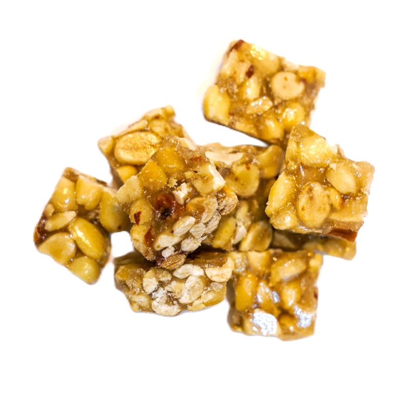 Old Fashioned Crunchy Peanut Squares - 1 lb in a