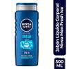 NIVEA MEN Jabón Líquido Corporal 3 en 1 Fresh Ice