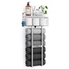 Towel Racks for Bathroom - Wall Mounted Metal Rack with