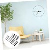 Jojofuny 4pcs Extra Long Silent Clock Movement Hands Replacement Kit