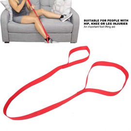Leg Lifting Strap, Portable Leg Lifting Strap for Disabled Elderly People, Foot Lifting Device, Leg Mobility Aid, Foot Lifter, Handle, Mobility Aids for Elderly People