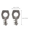 Cabilock 2Pcs Rv Water Heater Latch Durable Fastener for Trailer