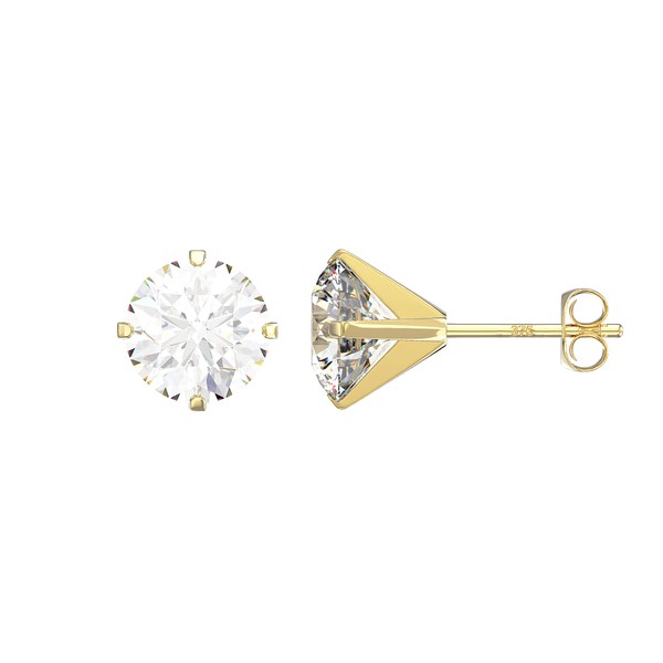 Aeon Jewellery Gold Stud Earrings - 9 Carat Yellow Gold