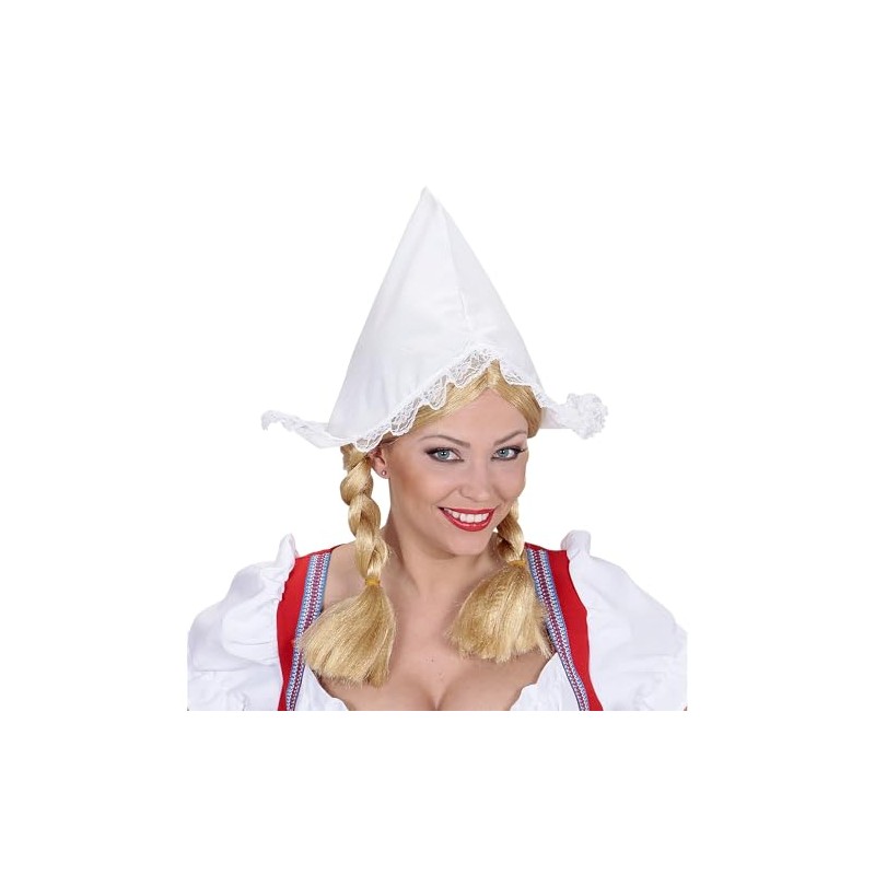 Widmann Dutch Girl Hat Hat Headware Accessory for Carnival Fancy
