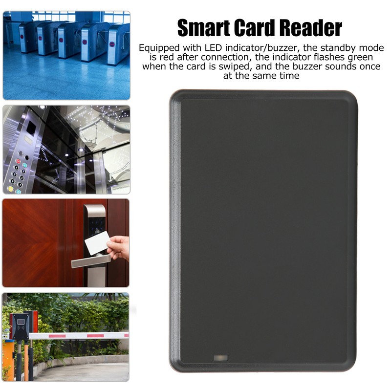 Card Reader LED Indicator 125Khz/13.56Mhz Contactless ABS Material Small Volume
