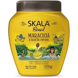 Skala Brasil Maracuja Hair Treatment Cream 1000G (Packaging might vary)