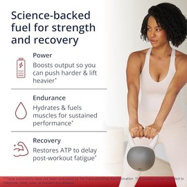 Metagenics Creatine UP - Suplemento de creatina para mujeres y hombres con betaína y taurina - Apoya el crecimiento muscular, la fuerza y la recuperac