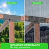 ORIGLE Pergola Brackets, Pergola Kit, 4x4 Post Base, 4-Way Right