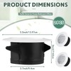 VIHOSE 2 Pcs 4 Inch Soffit Vents Soffit ABS Exterior