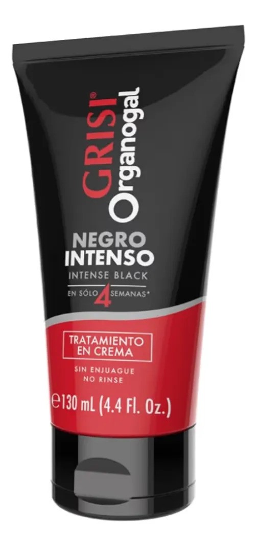 2 Tratamiento En Crema Organogal Negro Intenso 130ml
