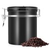 1.5L 304 Stainless Steel Airtight Coffee Beans Container Storage Canister