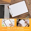 Wood Grain Clipboard, Unique Stump Grain Decorative Clip Board with