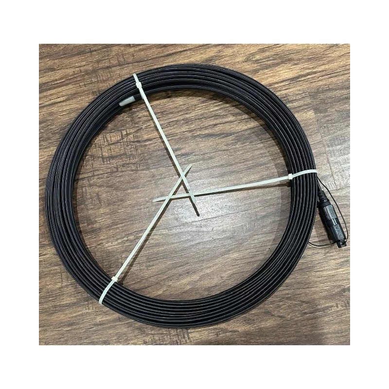 COMMSCOPE Fibre Optic Cable 1-SM RBR 100ft Fiber Material Black