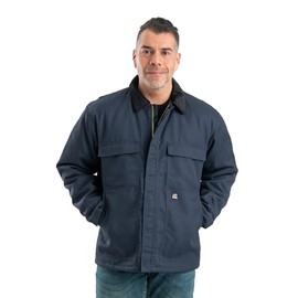 Berne Men's Heritage Twill Chore Coat, 6X-Large Tall, Navy