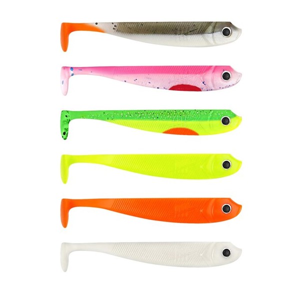 Lieblingsköder Rubber Bait 5 cm – 6 Rubber Fish for