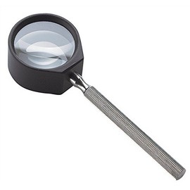 Tech-Line Magnification 8X Magnifying Glass with Metal Handle Lens D.28 MM
