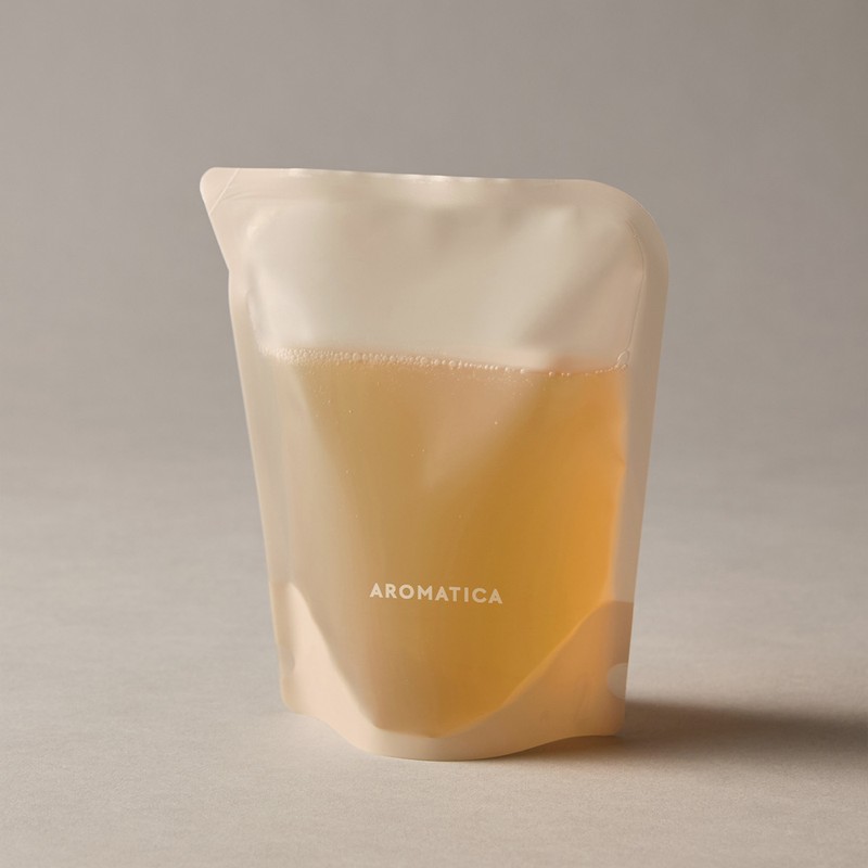 Aromatica Mild acidic body wash that energizes skin with 7