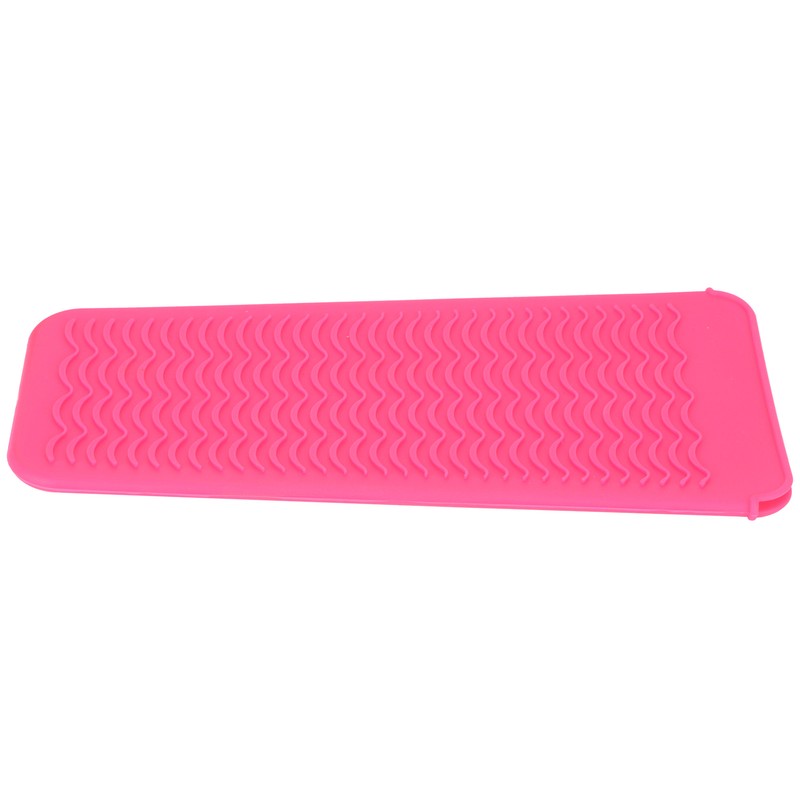 3Pcs Silicone Insulation Cover Heat Resistant Pouch for Hair Straightener