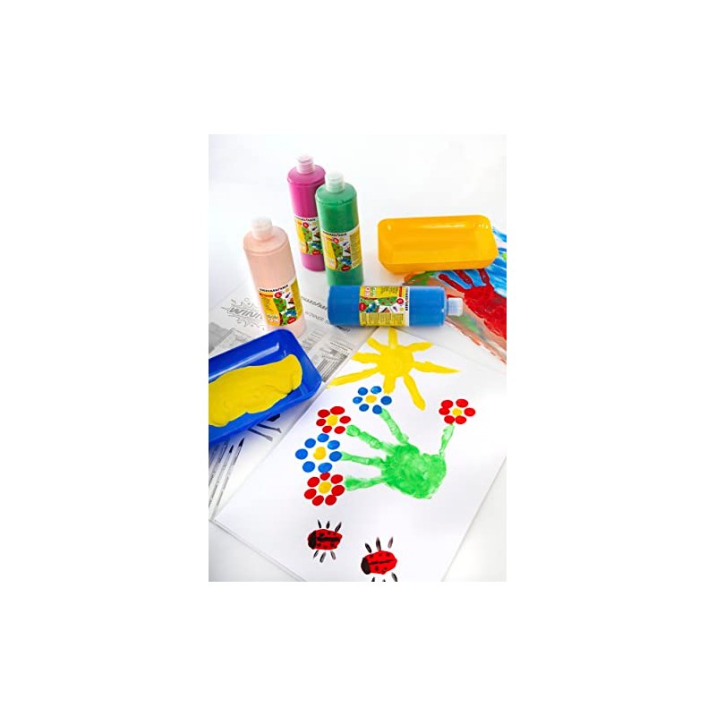 Eberhard Faber 578919 - Pittura a dita EFA, magenta chiaro,