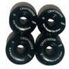 CRYPTRIDER Skateboard Wheels, 52 x 30 mm, 100A PU, Set