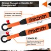 MAIKEHIGH Tow Strap Heavy Duty with Hooks, 2"×16ft 22,000Lbs Tow