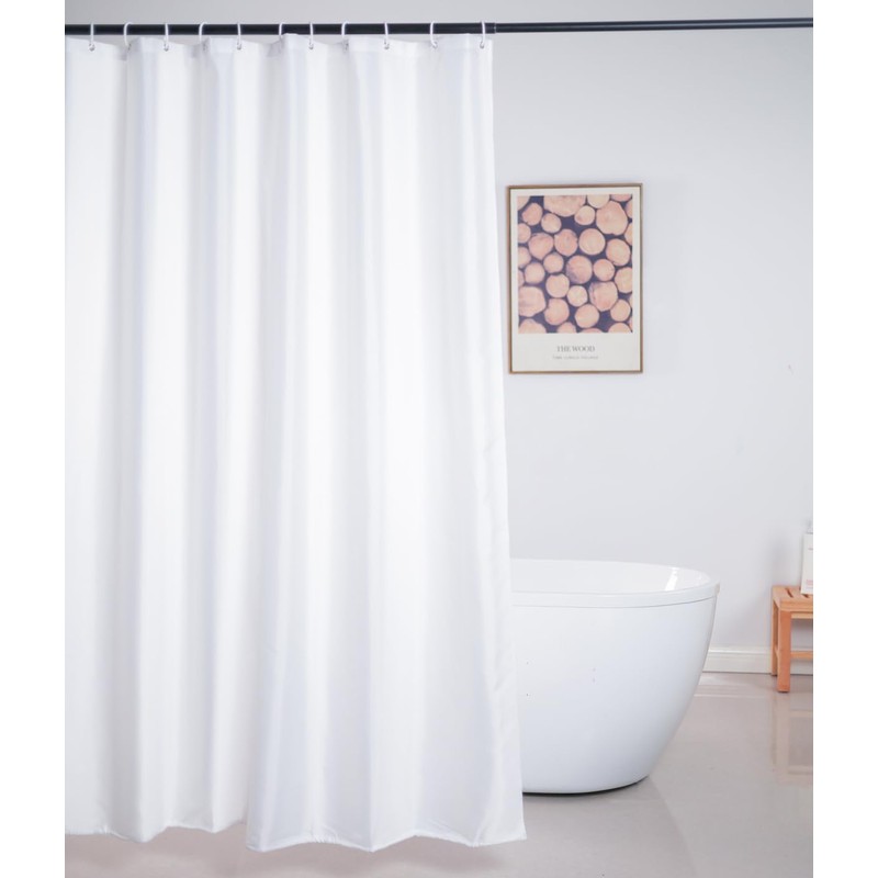 Vosign Shower Curtain Liner 72 X 78 Inch Eatra Long