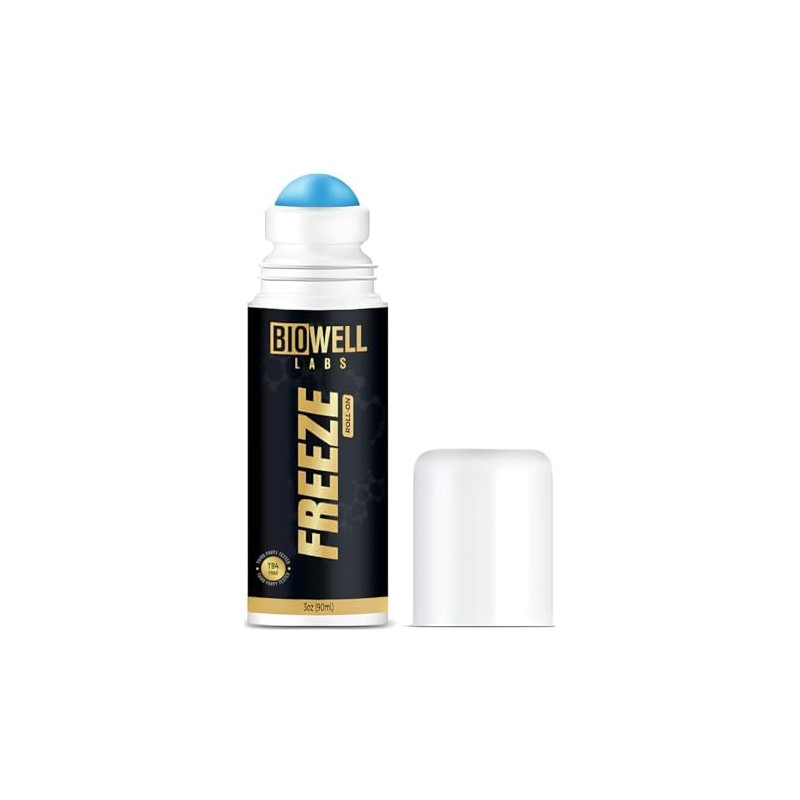 BioWell Freeze Roll-On Fast-Absorbing and Cooling for Post-Workout & Active