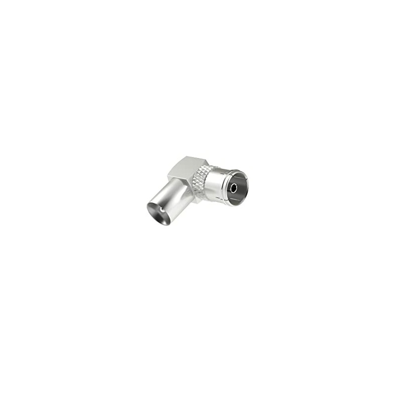 Hama Aerial Adaptor Coax Male to Female 90°