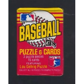 1985 Donruss Baseball Wax Pack Sealed Clemens, Puckett RC's