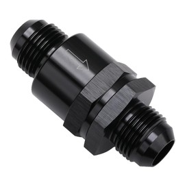 Podavelle 10AN - Válvula de retención en línea antirretorno de aluminio negro