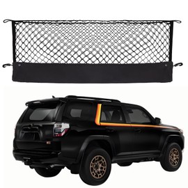 Envelope Style Cargo Net Compatible with Toyota 4runner 3row New 2025 2024 2023 2022 2021 2020 2019 2018 2017-2010 Trunk Car Rear Tailgate Netting Upgraded