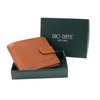 DUO DUFFEL Mens Design Genuine Leather Wallet RFID Protected Card
