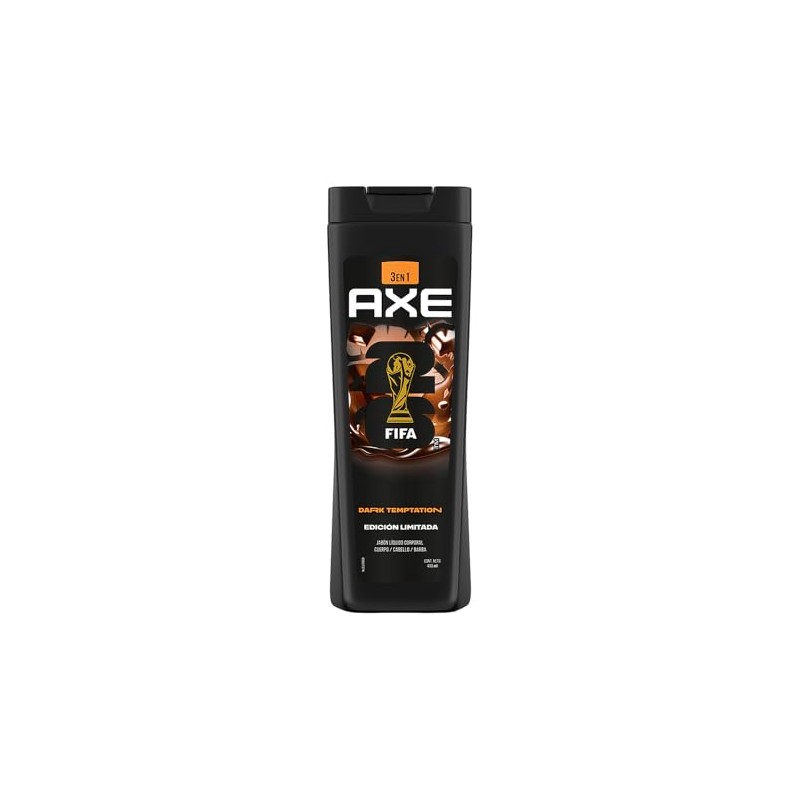 AXE Dark Temptation Jabón Líquido Corporal Body Wash 400ML