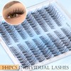 PHKERATA Wispy Lash Clusters Natural Eyelash Clusters 7-15 mm C
