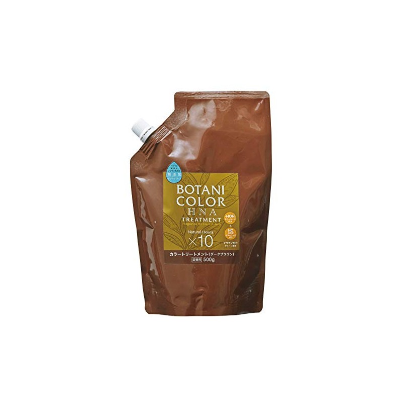 Motto Botanical Color Treatment Refill, Dark Brown, 17.6 oz (500