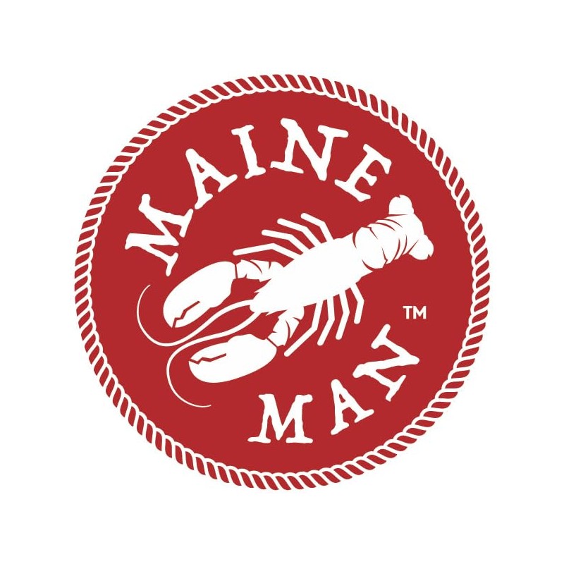 Maine Man Spring-Action Lobster Cracker, Chrome-Plated Zinc Alloy and Silicone