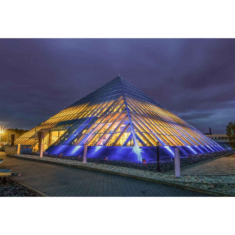 Murano Style Lina Vase Height Approx. 18.5 cm Handmade