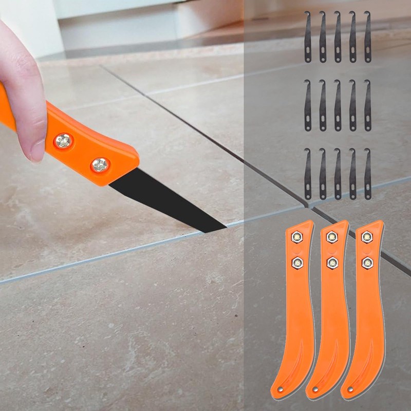 VZU Set of 3 Tile Joint Tool with 12 Replacement