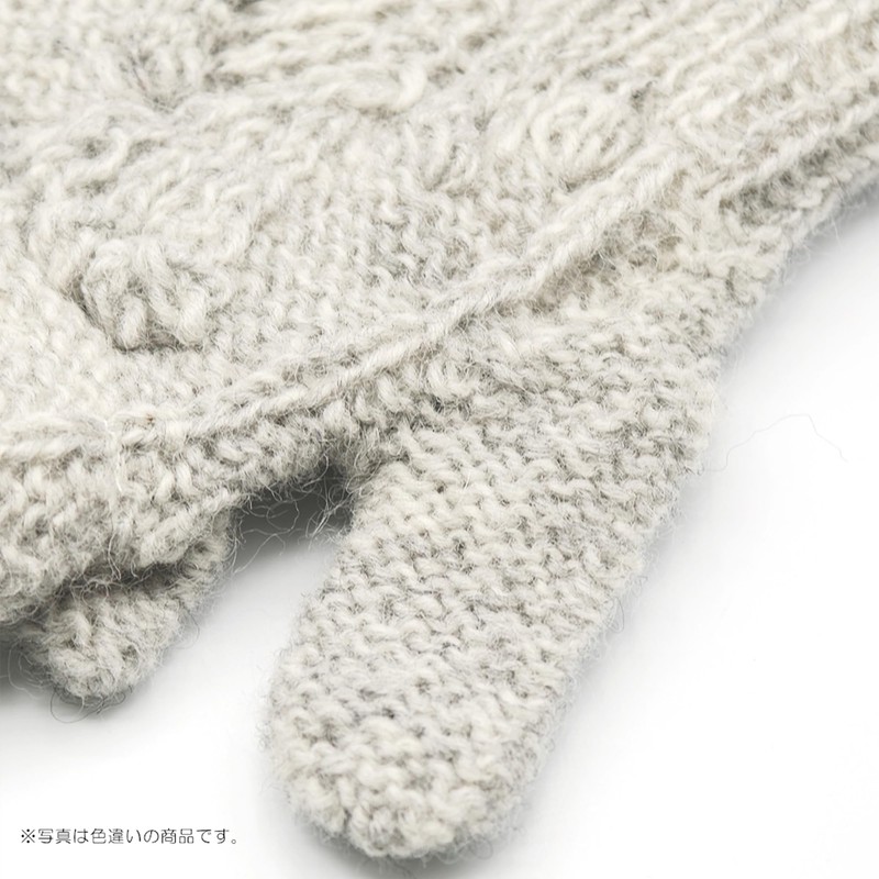 Tomo Corporation Nepal Knit Covered Gloves, Natural, One Size Fits